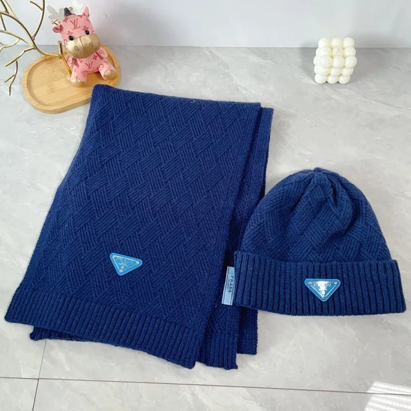 gucci moncler chanel lv Beanie Scarf -2