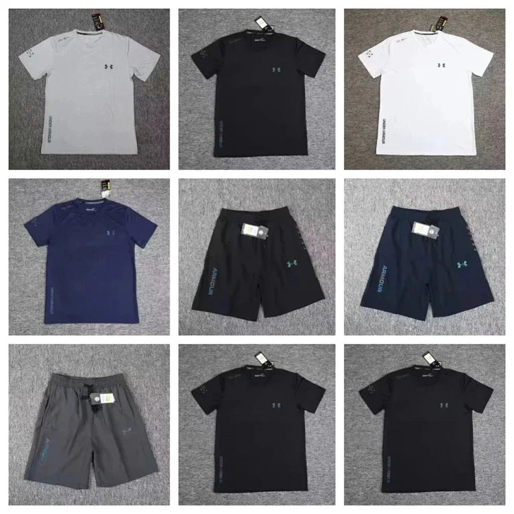 Under Armor short sleeves and 