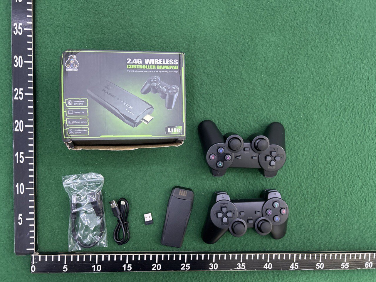 Cross border M8 nostalgic retro HDMI high-definition home arcade game 2.4G wireless controller dual player home game console -4