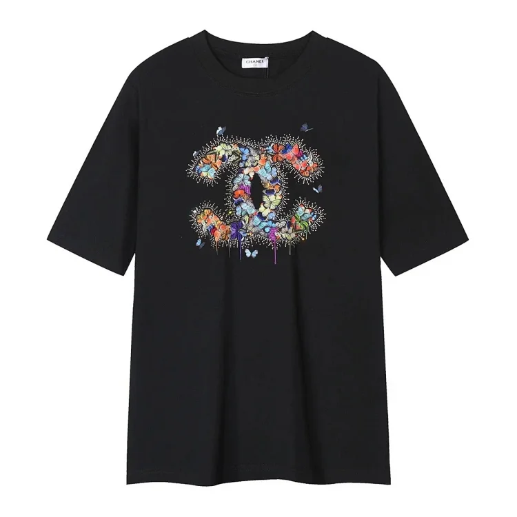 Chanel Fashion Printed Short Sleeves