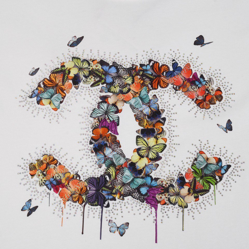 Chanel Fashion Printed Short Sleeves -3