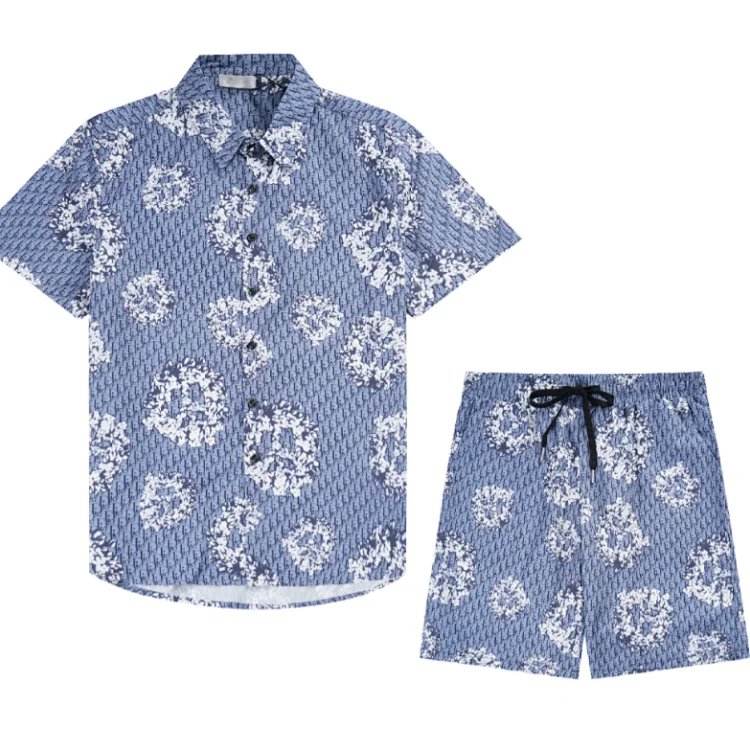 Dior Oblique ShirtShorts Set [