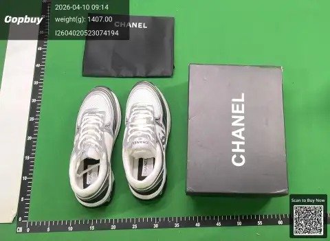 Chanel-style Yinyuandawang sneakers for women, 2024 new arrival—mesh, versatile low-top casual shoes with a thick sole, also known as dad shoes. -5