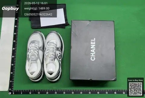 Chanel-style Yinyuandawang sneakers for women, 2024 new arrival—mesh, versatile low-top casual shoes with a thick sole, also known as dad shoes. -4