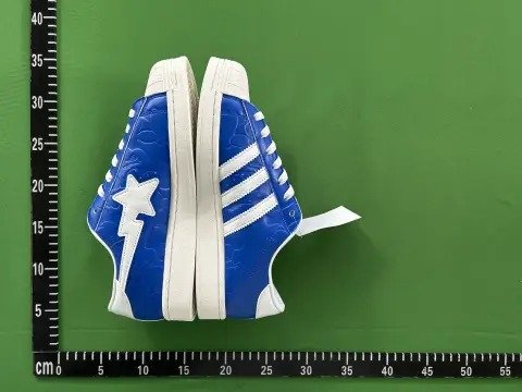 Collaboration casual patent leather star street-style low-top sneakers for men and women, casual skate shoes -4