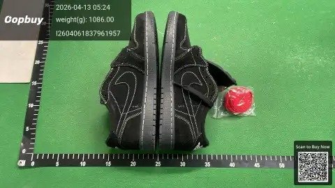 Authentic replica Putian shoes AJ 1 Low Barb Hiroshi Fujiwara TS Joint Lightning Men and Women Couple Casual Sneakers Sneakers- OMGBUY -5