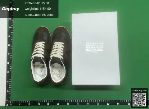 Suede Low-Top German Trainer Sneakers -5