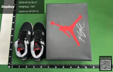 PB Air Jordan 4 Sneakers -2