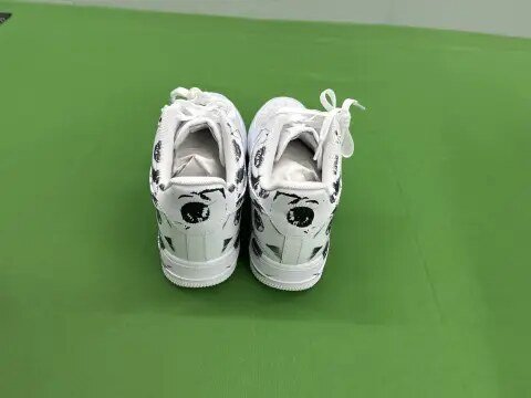 Comme des Garcons x Air Force 1 Black and White -4
