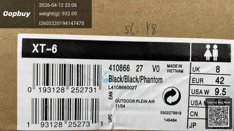 Salomon XT-6 Outdoor Sneakers -5