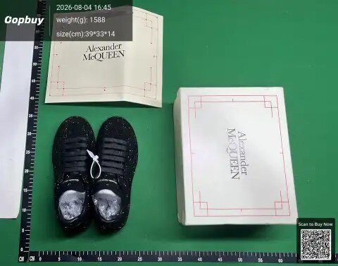 Alexander McQueen Leather Platform Sneakers -2