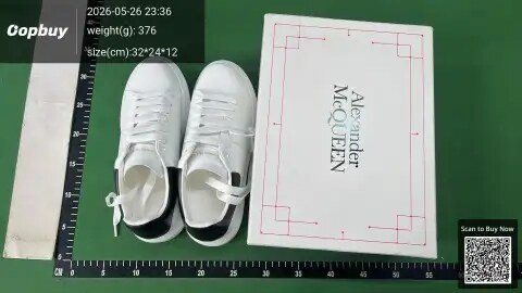 Alexander McQueen Leather Platform Sneakers -3