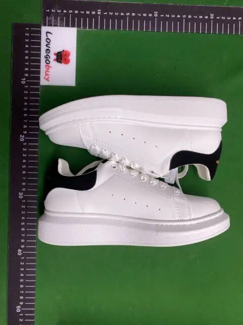 Alexander McQueen Leather Platform Sneakers -5