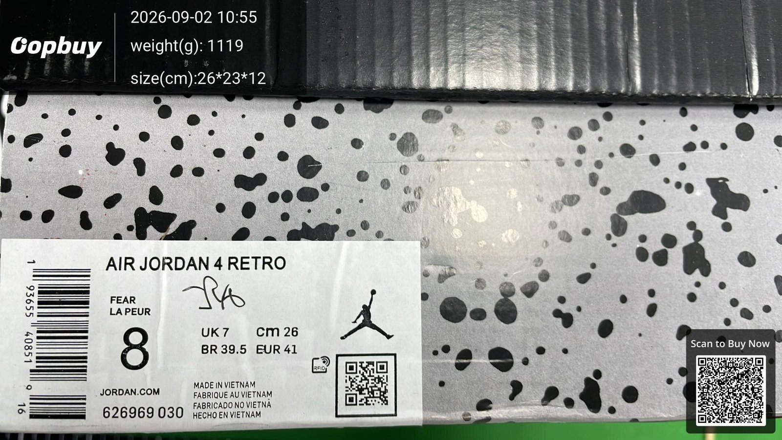 Air Jordan 4 High-Quality Sneakers -6