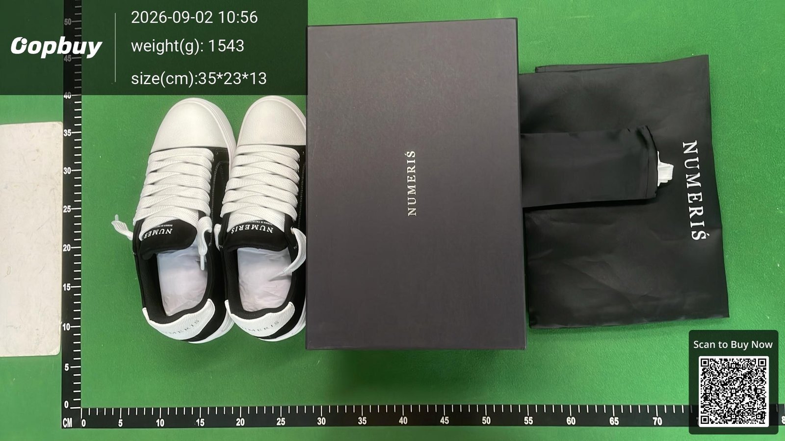 NUMERIS Hand-Painted Canvas Sneakers -6
