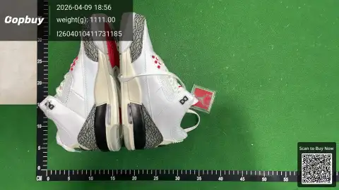Putian shoe factory offers cross-border direct supply of AJ3 Hiroshi Fujiwara White Cement, Black Samurai, White Cat, and Red Robin... -6