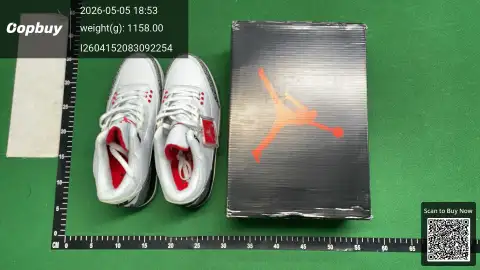 Putian shoe factory offers cross-border direct supply of AJ3 Hiroshi Fujiwara White Cement, Black Samurai, White Cat, and Red Robin... -3