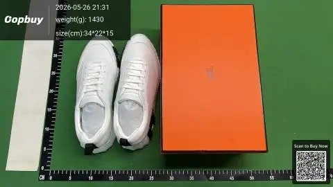 Love the family H Genuine Leather Casual Shoes European Station Men's Shoes Lape Mesh Surface Breathable Running Sneakers Lightweight Joker Shoes -6