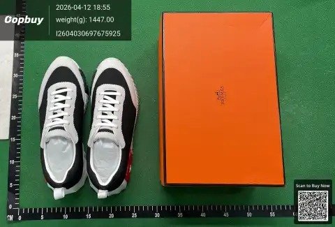 Love the family H Genuine Leather Casual Shoes European Station Men's Shoes Lape Mesh Surface Breathable Running Sneakers Lightweight Joker Shoes -3