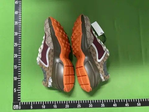 Shipped the same day: G brand color-block dad shoes, 2025 spring new arrivals—casual printed platform sneakers with signature monogram, unisex. -5