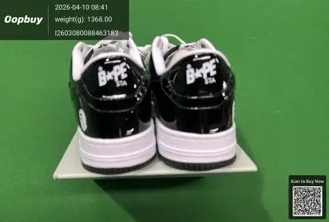 Wholesale pure raw BAPESTA Ape-head Joint Marvel Thick-soled High-rise Low-top Sneakers for Men and Women FD 38937802 -4