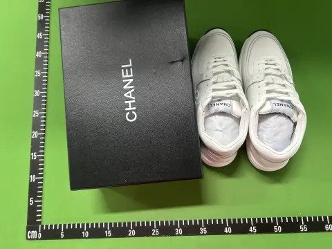 chane Leather Logo Silver Corner King Gold Corner King Low-top Life Casual Shoes Women's Full Color Collection Xiao Xiang Home -6