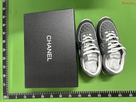 chane Leather Logo Silver Corner King Gold Corner King Low-top Life Casual Shoes Women's Full Color Collection Xiao Xiang Home -4