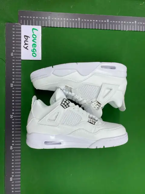 Air Jordan 4 Retro Mid-Top Basketball Shoes -2