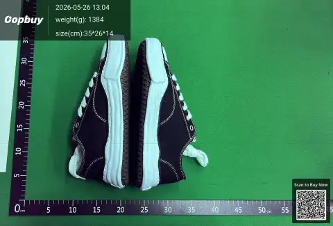 Platform High-Top Canvas Sneakers -3