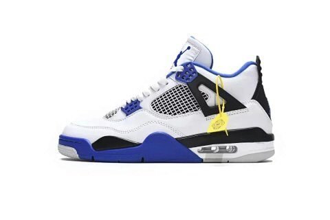 Air Jordan 4 White and Blue
