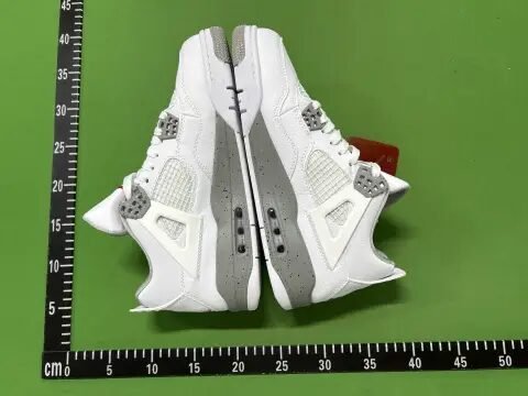 Air Jordan 4 White and Blue -3