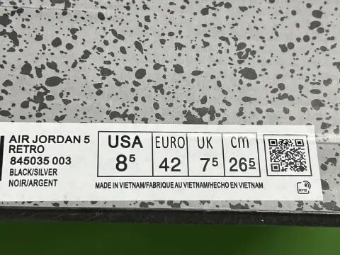 Air Jordan 5 Grape Basketball Shoes -1
