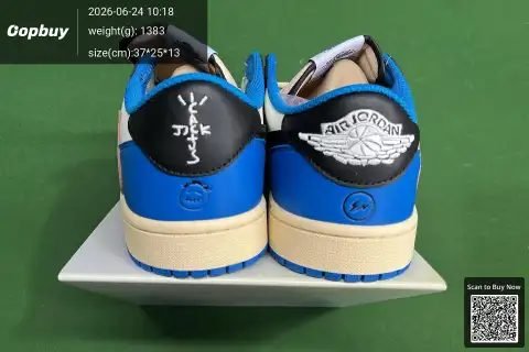 Air Jordan 1 Low Travis Scott Fragment -2