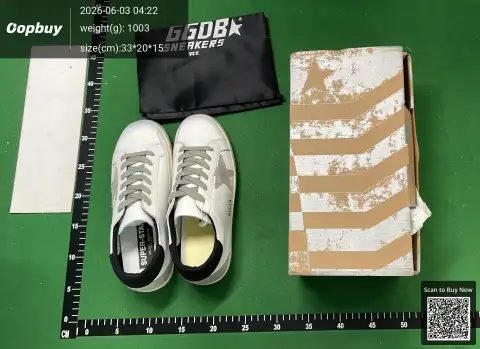 Golden Goose Distressed Star Sneakers -5