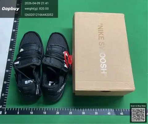 Air Presto Off-White Black -1