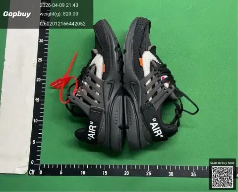 Air Presto Off-White Black -3
