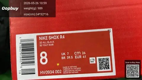 Nike Shox R4 Running Shoes -2