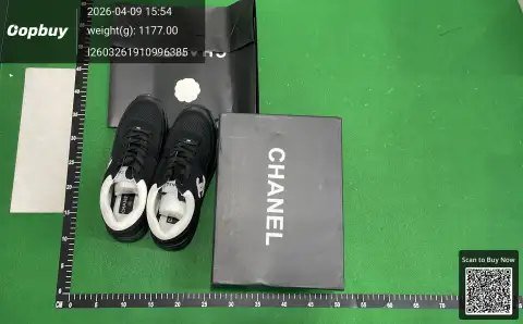 Women's Leather Platform Chunky Sneakers -3