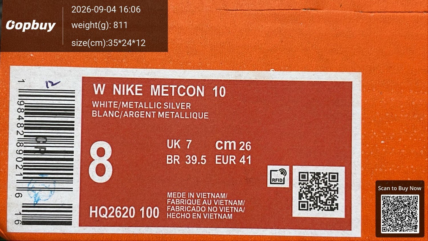 Nike Metcon 10 Training Shoes -3