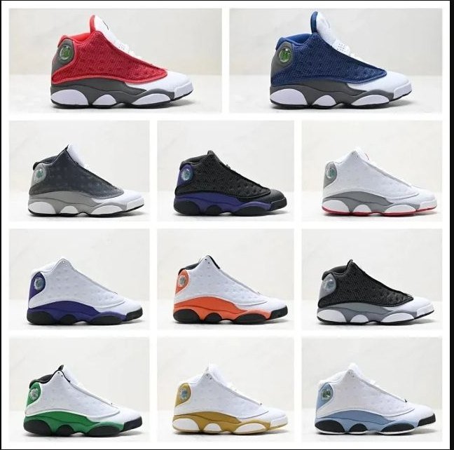 Air Jordan 13 Mid-Top Basketball Shoes -1
