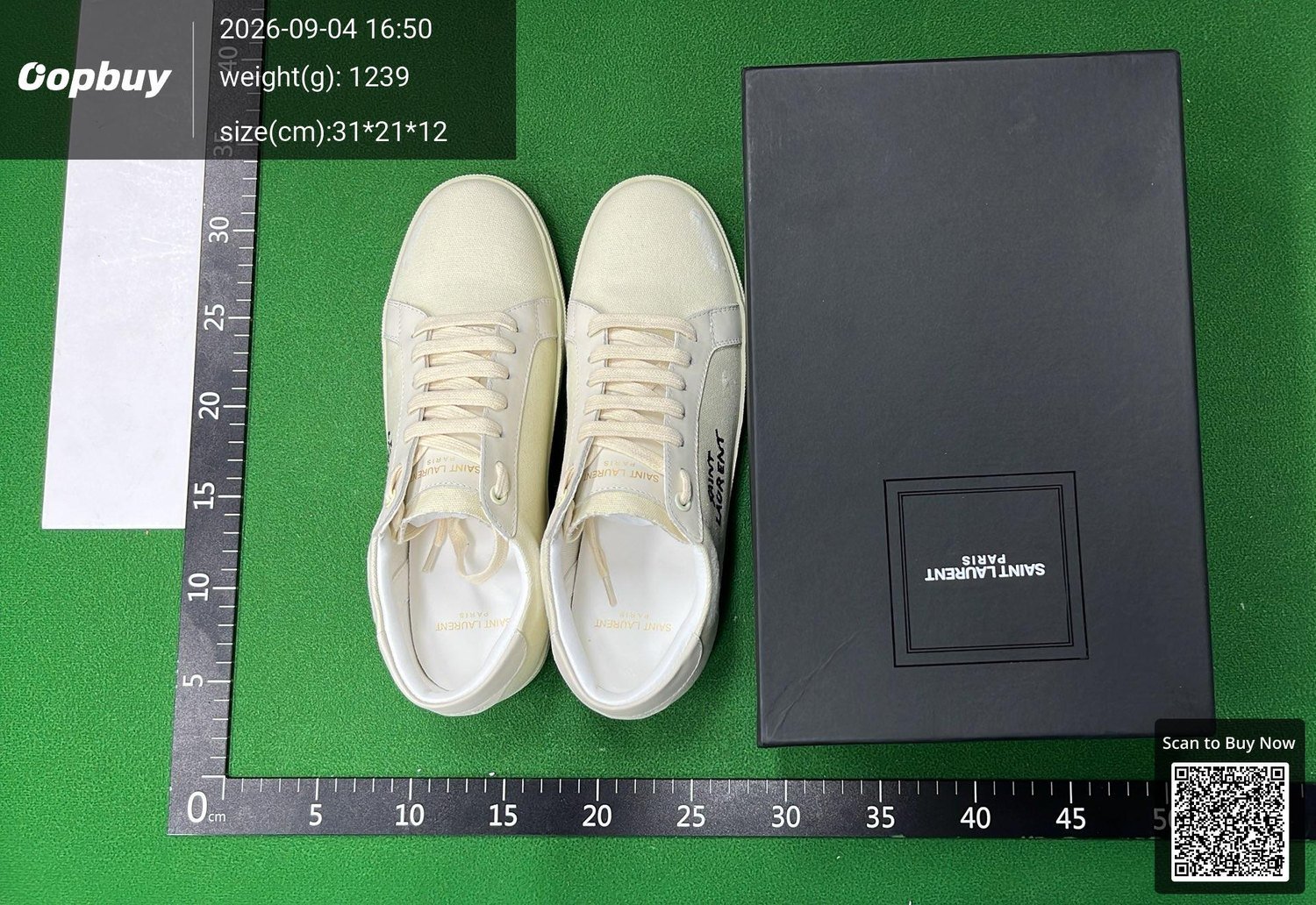 Saint Laurent Low-Top Casual Sneakers -2