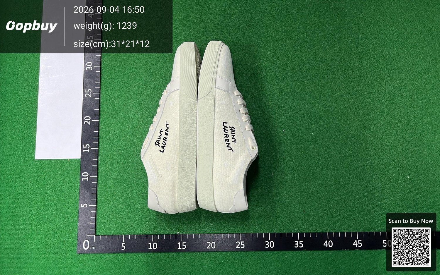 Saint Laurent Low-Top Casual Sneakers -4