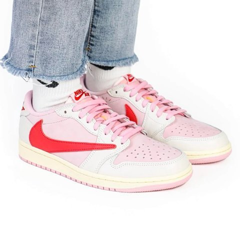 Pink Low-Top Sneakers CVW Coll