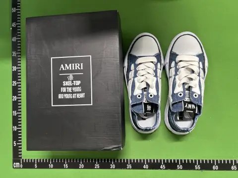 Canvas Low-Top Sneakers with Wavy Soles -2
