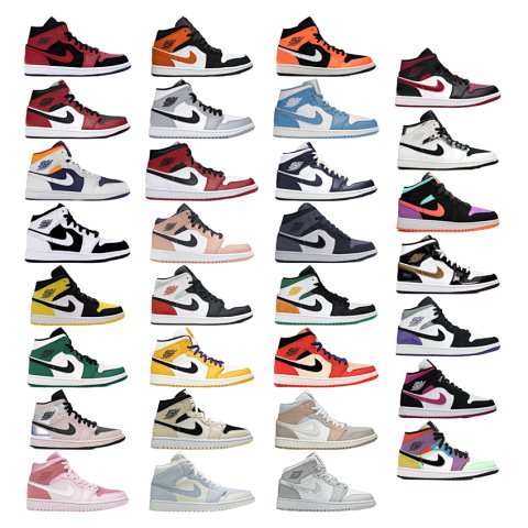 Air Jordan 1 Mid Collection
