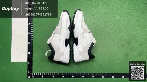 Platform Two-Tone Low-Top Sneakers -3