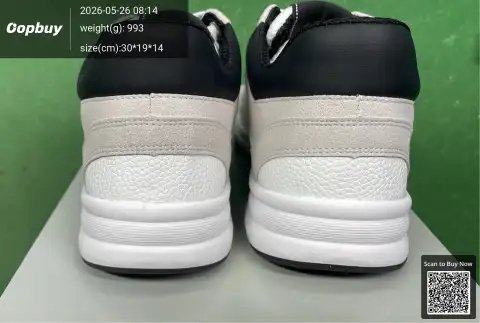 Platform Two-Tone Low-Top Sneakers -2