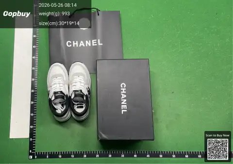 Platform Two-Tone Low-Top Sneakers -6