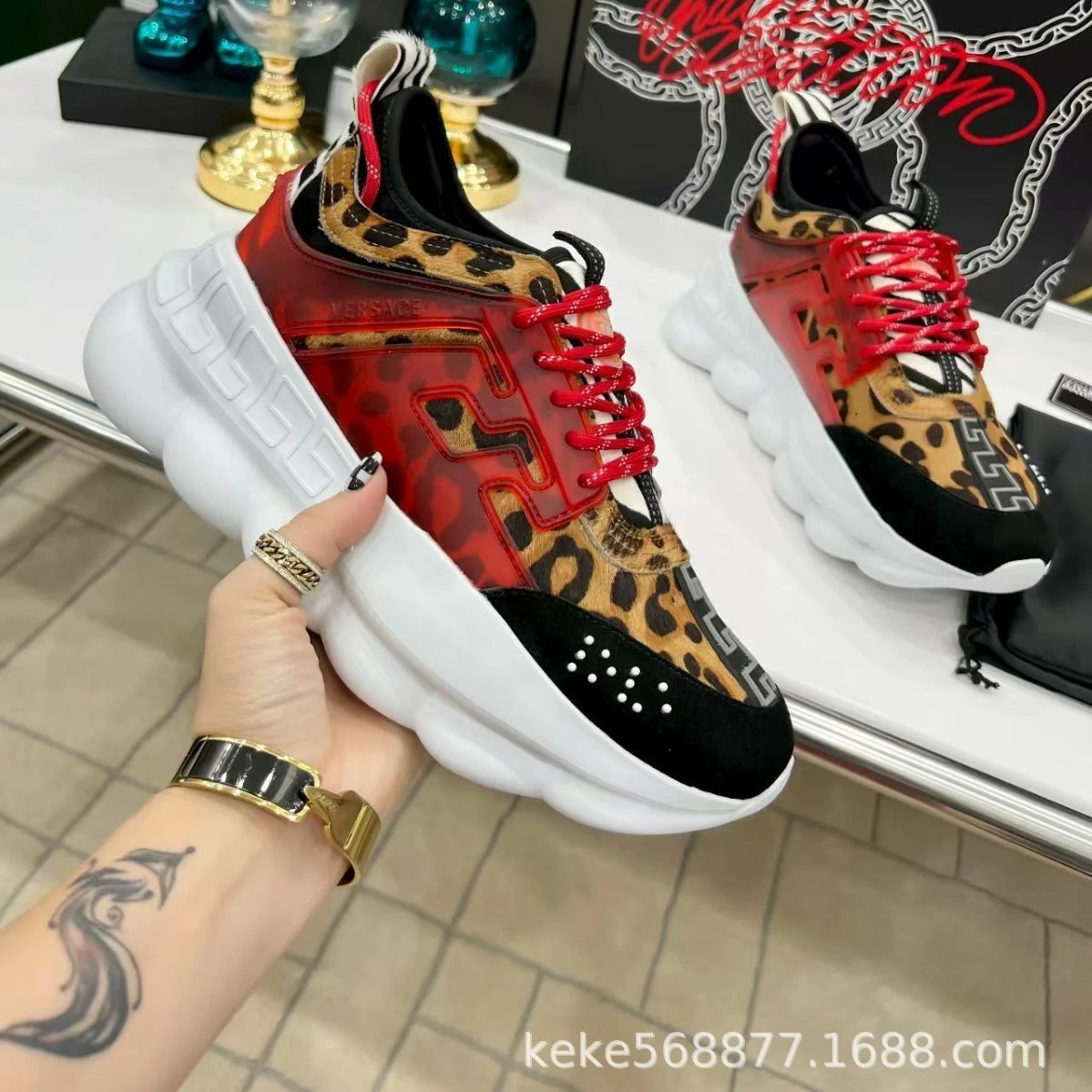 Platform Chunky Casual Sneakers -2