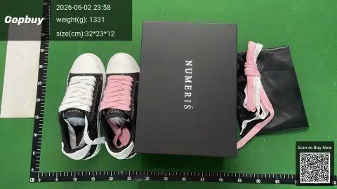 Numeris Platform High-Top Canvas Sneakers -5